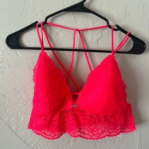 Victorias Secret PINK Bralette in neon pink/coral ✨ Size L